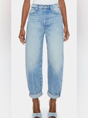 MOTHER The Fangirl Button Skimp Cuff Size 28 NWT